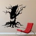 Bowake Happy Halloween Wall Decals Halloween Wall sticers  Removable Wall Sticker Mural Decor Decal (B) - B07H9B684P